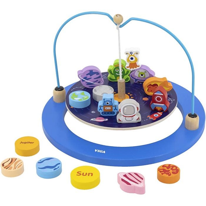 VIGA Balancespil, Universet, 27 cm, 1 sæt
