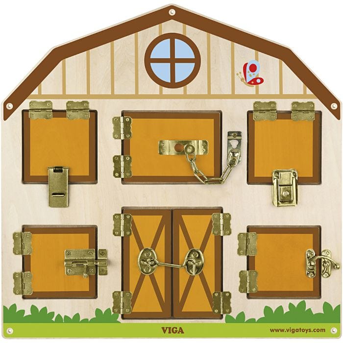 VIGA Åbne/Lukke-Hus, 44x44 cm, 1 stk.