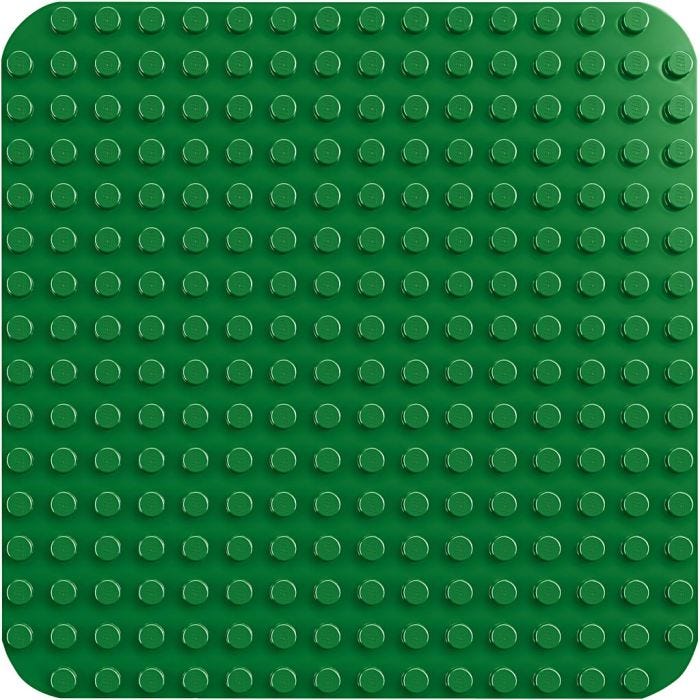 LEGO® DUPLO® Grøn byggeplade, 25x30 cm, 1 stk.