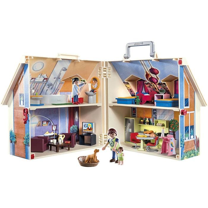 Playmobil Mit Tag-Med-Dukkehus, 27 cm, 52 cm, 12 cm, 1 sæt