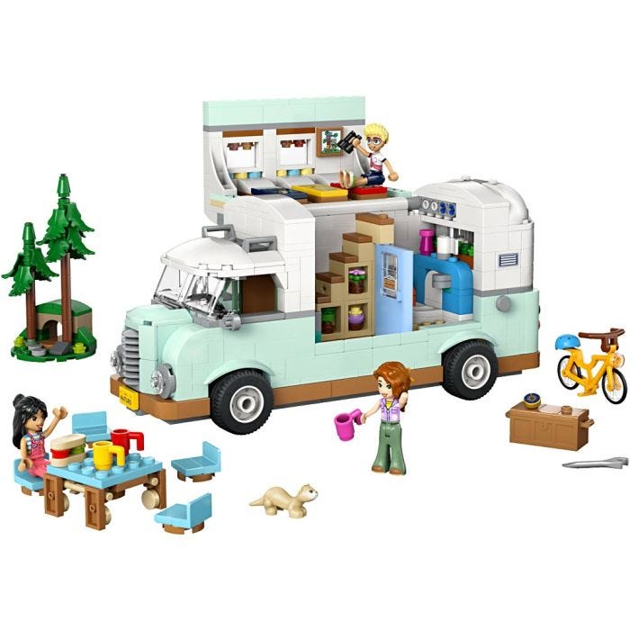 LEGO® Friends Venskabs-autocamper på eventyr, 778 dele/ 1 pk.