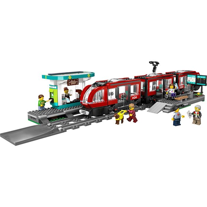 LEGO® City Letbane og station, 811 dele/ 1 pk.