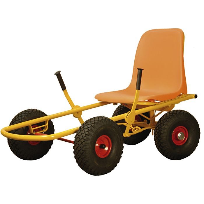 RABO Moon-Car Big, 79, 128 cm, 69 cm, gul, 1 stk.