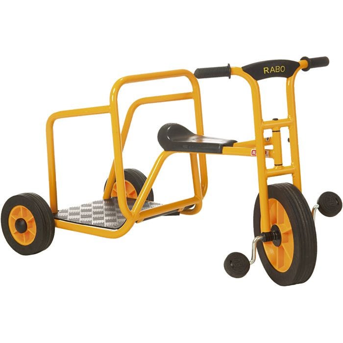 RABO Stridsvogn, 65 cm, 107 cm, 54 cm, Sædehøjde 54 cm, 1 stk.