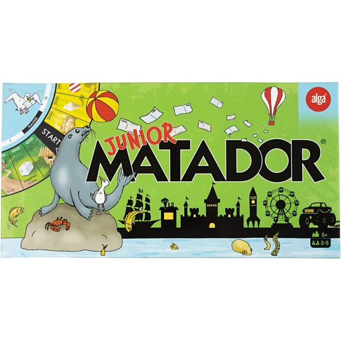 Matador junior, DK, 1 sæt