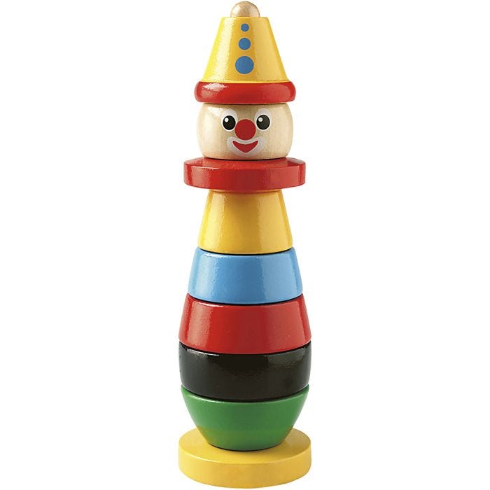 BRIO Stabelklovn, 23 cm, 1 stk.