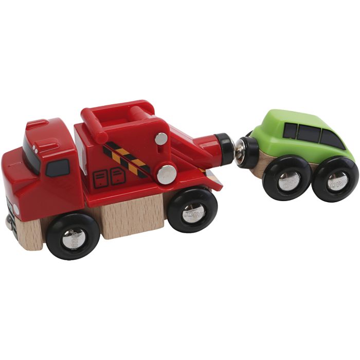 BRIO Kranvogn med Træk, 1 stk.