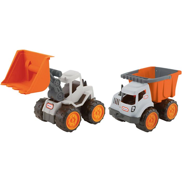 Little Tikes Entreprenørmaskiner, str. 39 cm, 2x2 stk./ 1 pk.