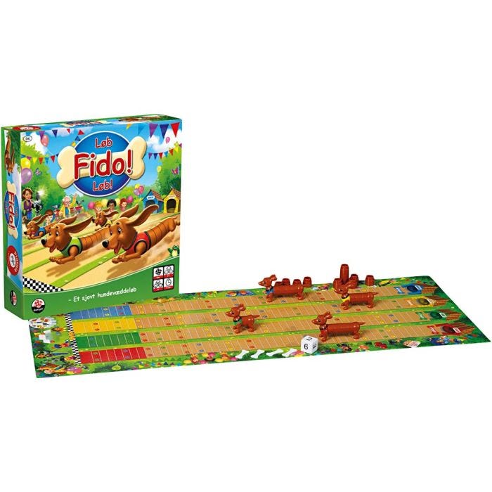 Danspil Løb Fido! Løb!, 1 stk.