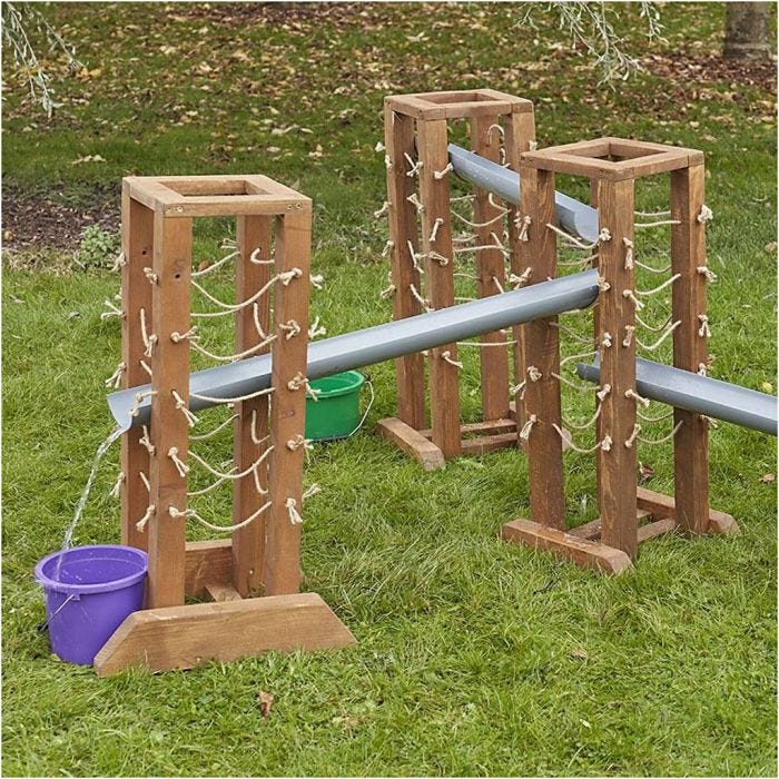 Stativ til Vandkanaler, H: 80 cm, B: 34 cm, 2 stk./ 1 pk.