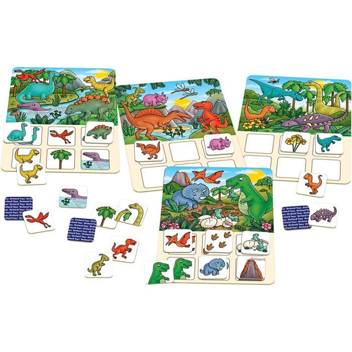Dinosaur Billedlotteri, 1 pk.