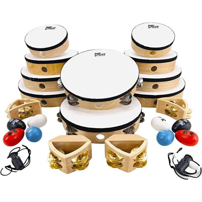 Percussion Instrumenter, 24 dele/ 1 pk.