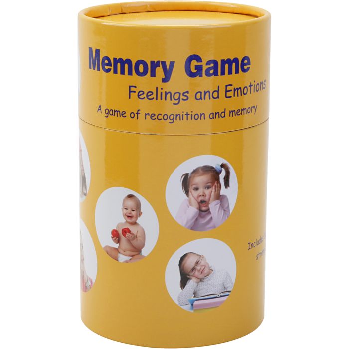 Huskespil Følelser, 56 brikker, 1 stk.