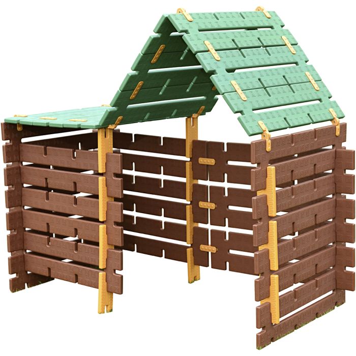 Polydron Hulebyggersæt, 60 dele/ 1 sæt