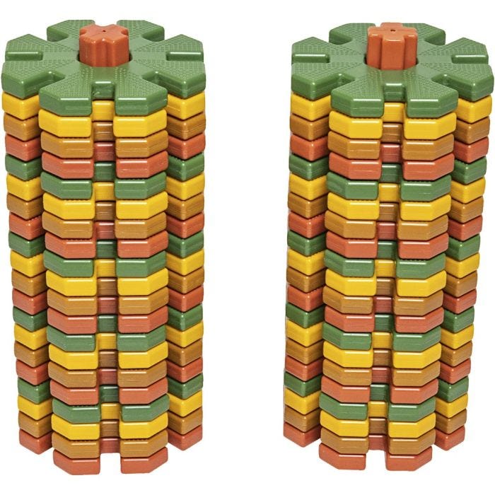 Polydron Mit Første Octoplay Byggesæt, diam. 12 cm, 42 dele/ 1 sæt
