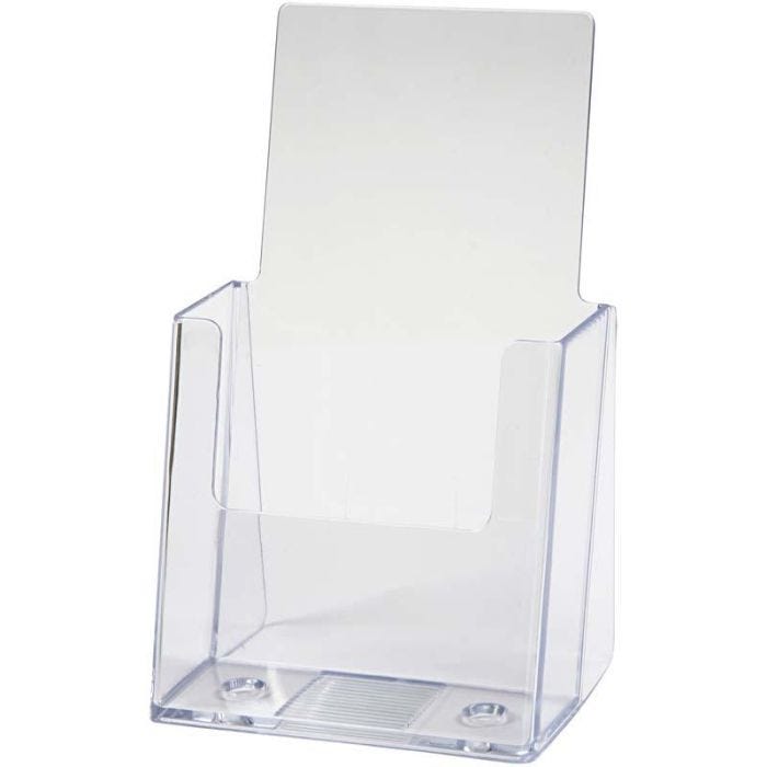 Brochureholder, 110x80x200 mm, 1 stk.