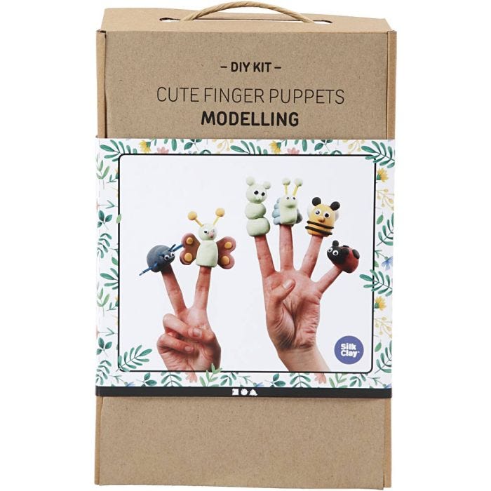 Søde fingerdukker, 1 sæt
