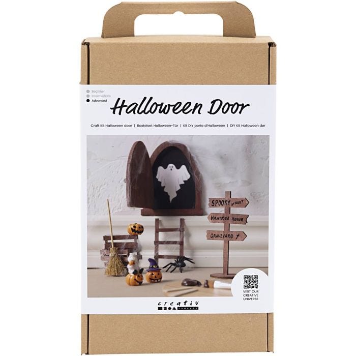 DIY Kit Halloween Dør, 1 pk.