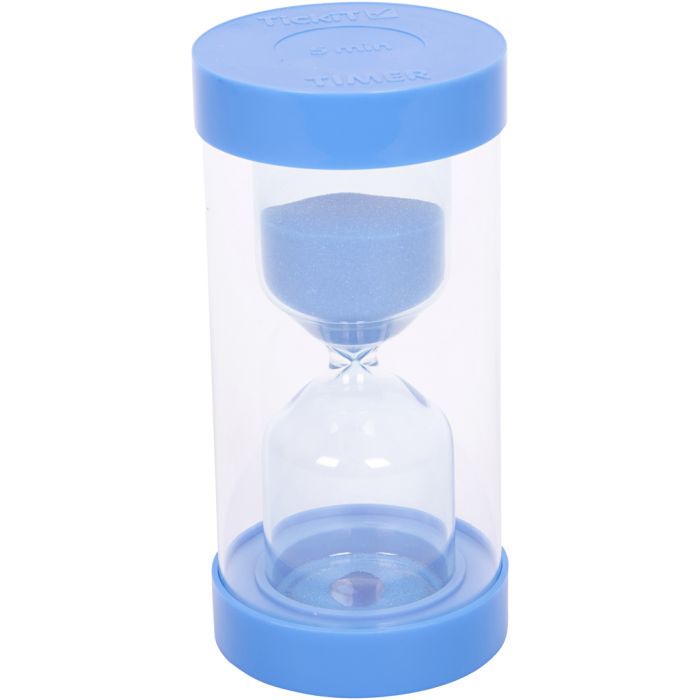 Timeglas, H: 15 cm, diam. 7,2 cm, 1 stk.