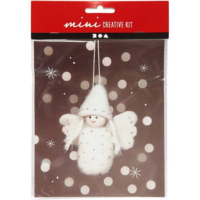 Mini DIY Kit, engel, 10 cm, 1 pk.