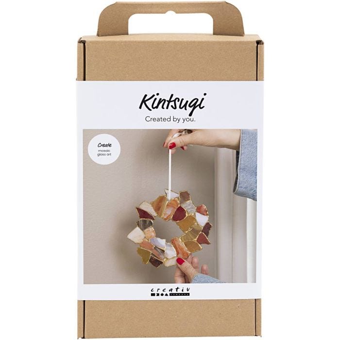 DIY Kit Kintsugi, Ophæng, ass. farver, 1 pk.