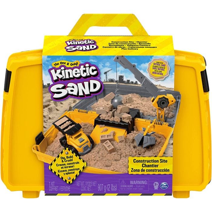 Kinetic Sand® Byggeplads, 1 stk./ 1 pk.