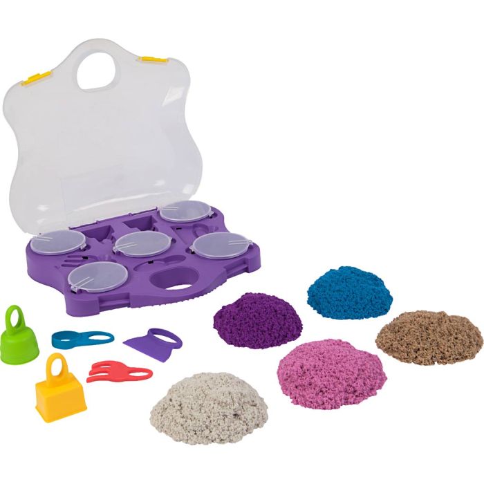 Kinetic Sand® Foldbar Sandboks, str. 27.94x30.48x7.12 cm, 900 g/ 1 pk.