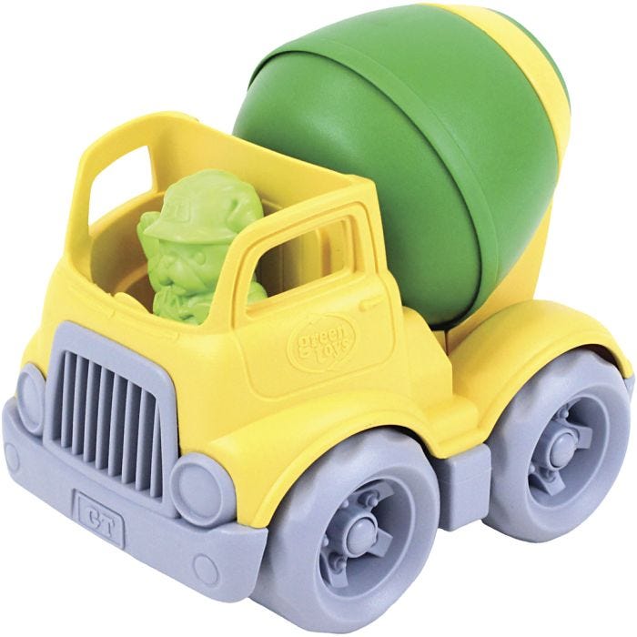 Green Toys cementbil, Cementbil, 13 cm, 1 stk.
