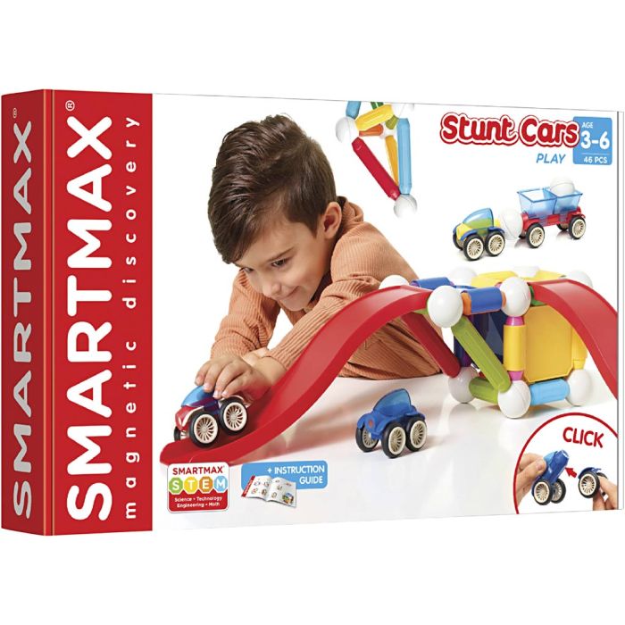 SmartMax Stunt Basic, str. 48x30x7 cm, 46 dele, 46 stk./ 1 pk.