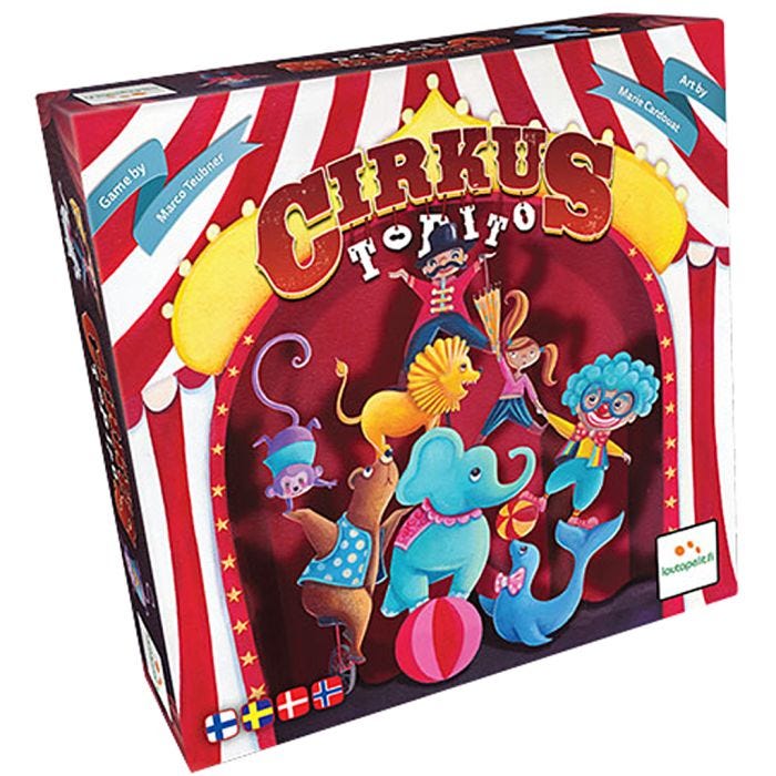Cirkus Topito, DK, NO, SE, FI, 1 stk.