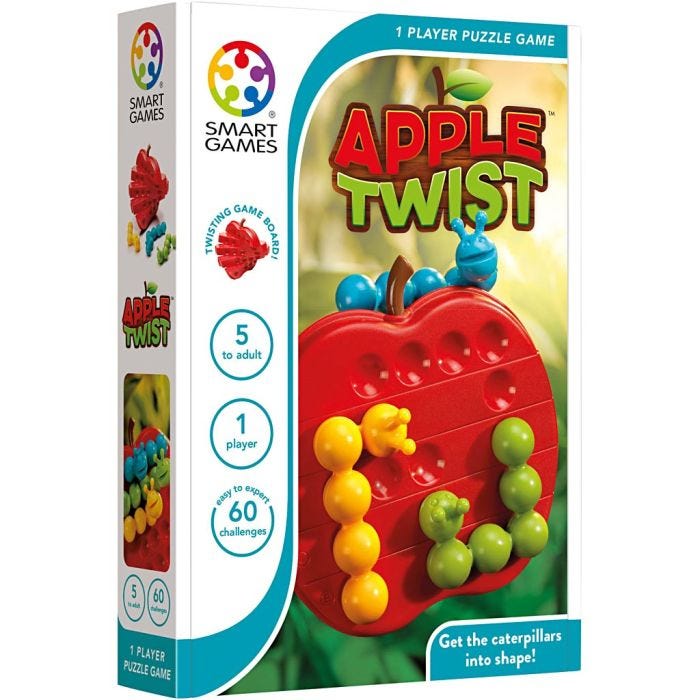 Apple Twist, str. 24x17,5x4,5 cm, 1 stk.