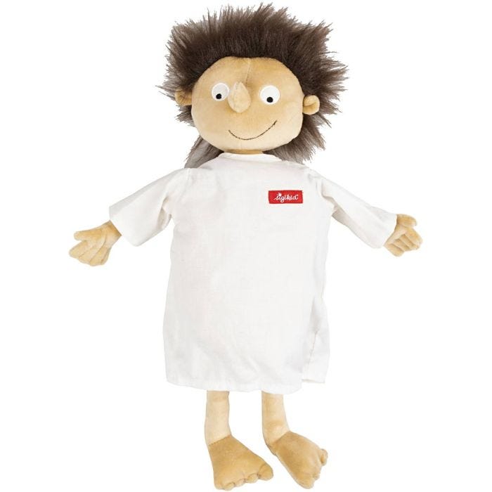 Læringsdukken Erwin, 41 cm, 1 stk.