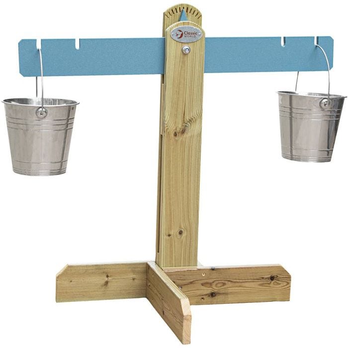 Vægt til udendørs brug , 79,5 cm, 75 cm, 63,5 cm, 1 stk.