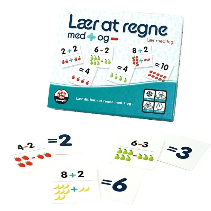 Danspil Lær at regne, 1 stk.