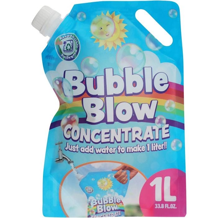 Sæbeboble Refill Mix, 1 l/ 1 pk.