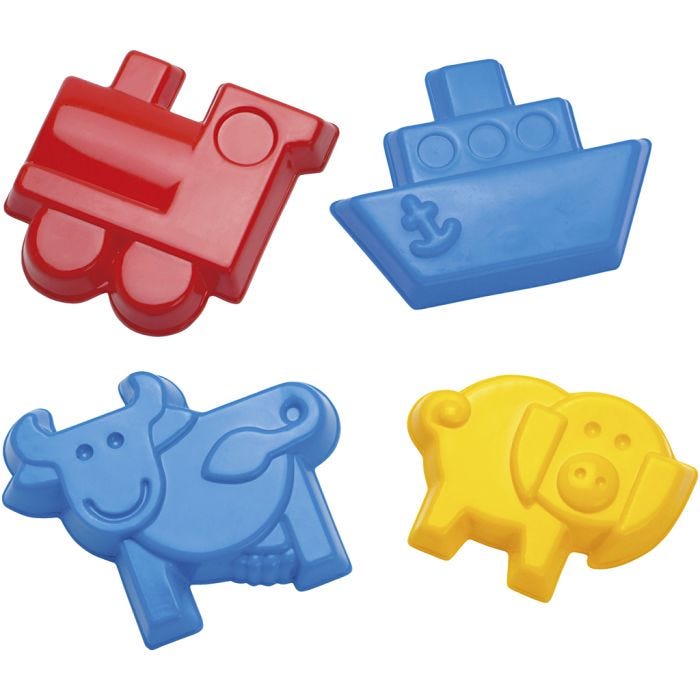 dantoy sandforme, 12 cm, Indhold kan variere, 1 stk.