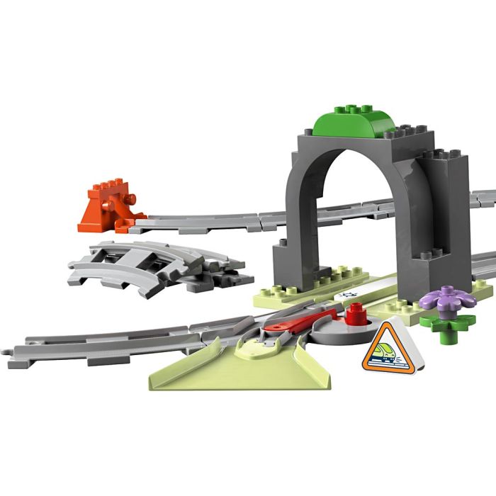 LEGO® DUPLO® Togtunnel og spor – udvidelsessæt, 20 dele/ 1 pk.