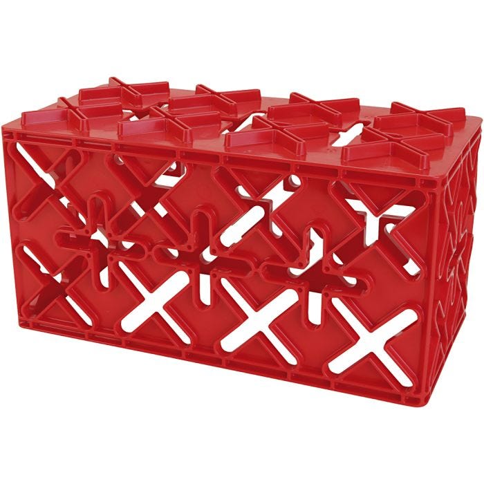 X Block, byggeklodser, str. 45x22,5x22,5 cm, 10 stk./ 1 sæt