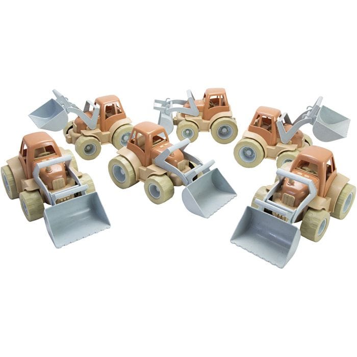 dantoy BIO Traktor, str. 30 cm, 6 stk./ 1 pk.