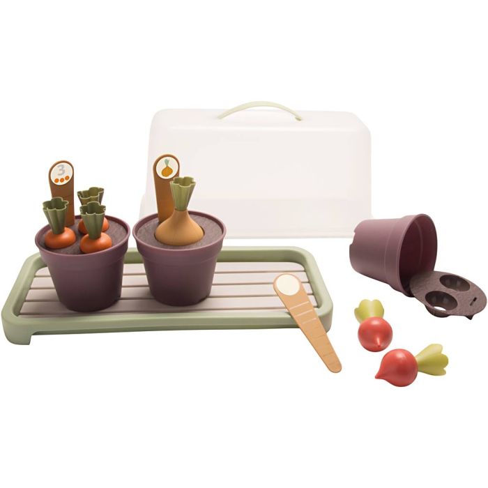 dantoy Green Garden Plantesæt, ass. farver, 18 dele/ 1 sæt