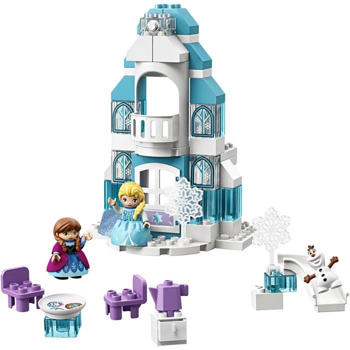 LEGO® DUPLO® Disney Frost – isslot, 59 dele/ 1 sæt