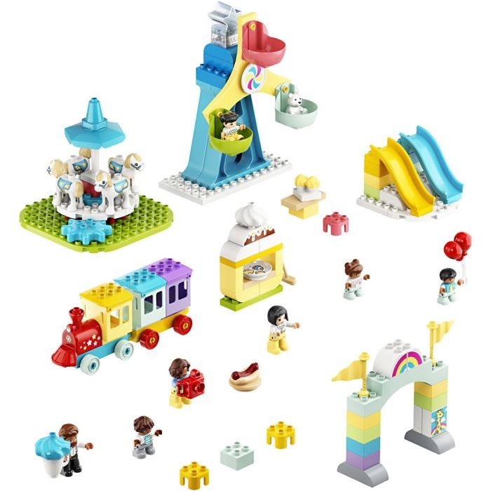 LEGO® DUPLO® By Forlystelsespark, 95 dele/ 1 sæt