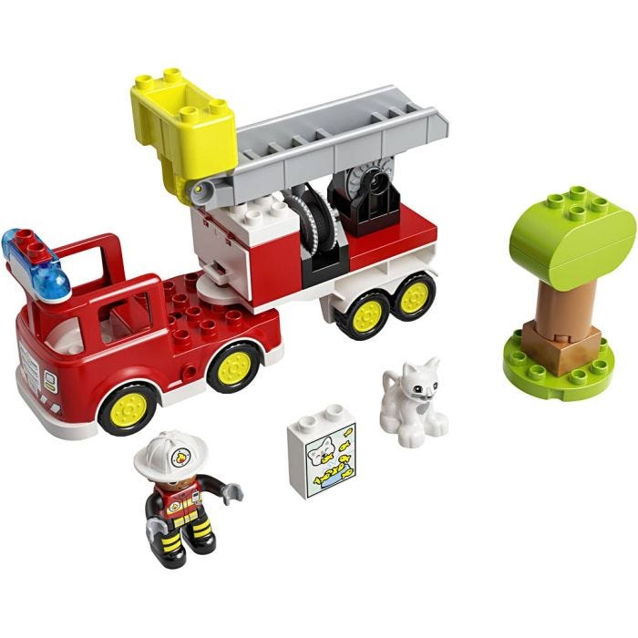 LEGO® DUPLO® Brandbil, 21 dele/ 1 pk.