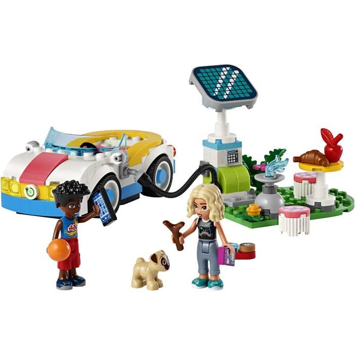 LEGO® Friends Elbil og Ladestander, 170 dele/ 1 pk.