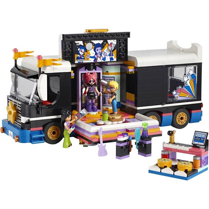 LEGO® Friends Popstjerne-turnébus, 845dele/ 1 pk.