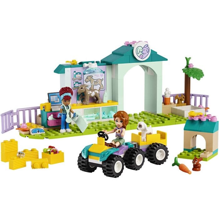 LEGO® Friends Dyrlægeklinik for Bondegårdsdyr, 161dele/ 1 pk.