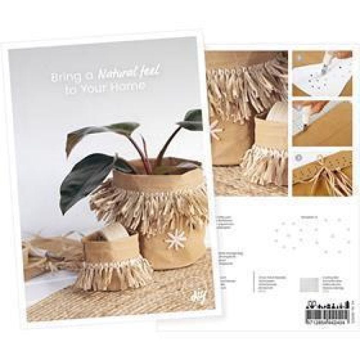 Postkort, Kreativ med 100% plantefibre, A5, ark 14,8x21 cm, 1 stk.