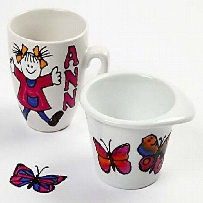 Transferfarve til glas og porcelæn