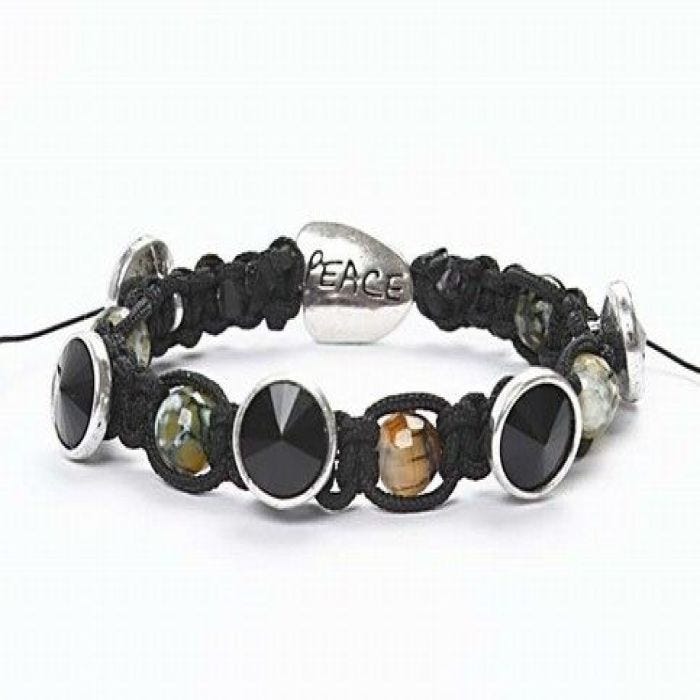 Armbånd med halvædelsten