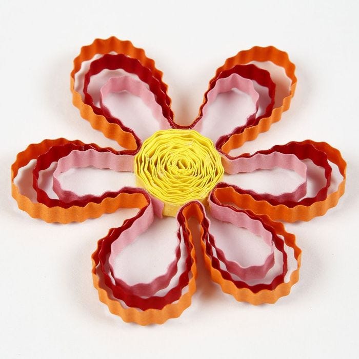 Blomst af quilling